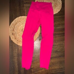 Lululemon Align Leggings -  Vibrant Pink - Size 4